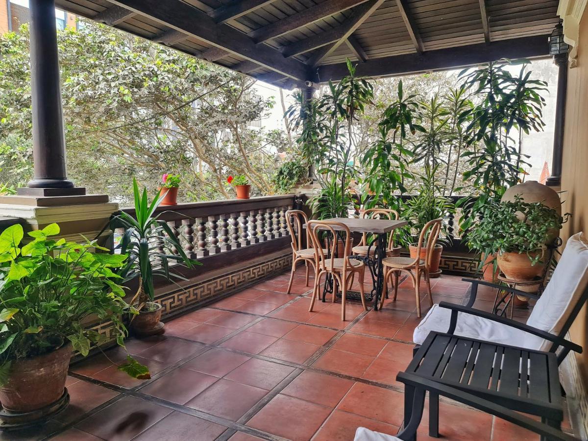Hotel Antigua Miraflores Lima Bagian luar foto